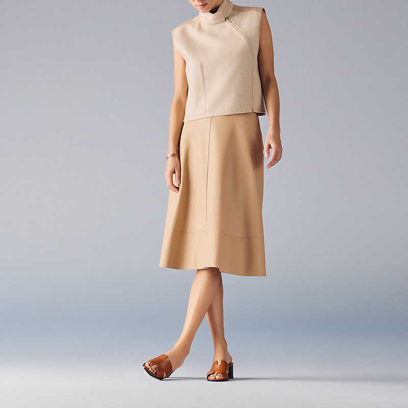 Helia 60 sandal - Beige | Hermès USA